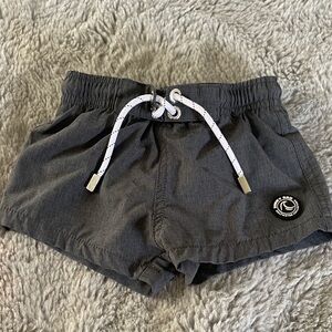 Binky Bro Koroniki Swimmie swim trunks 
Saltwater Collection Gray Shorts 6/12M